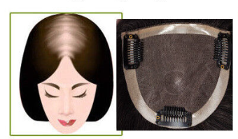 small hair toppers for thinning hair, human hair