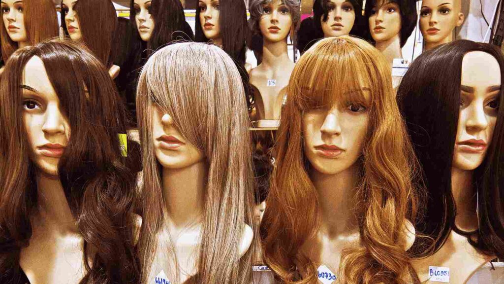 make synthetic wigs look real