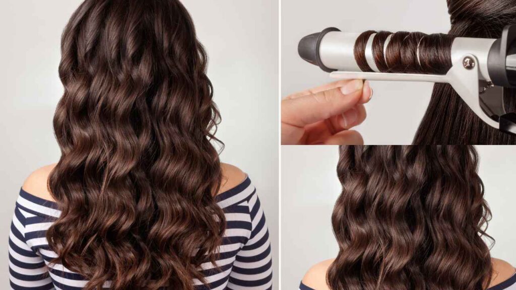 curling a human hair topper