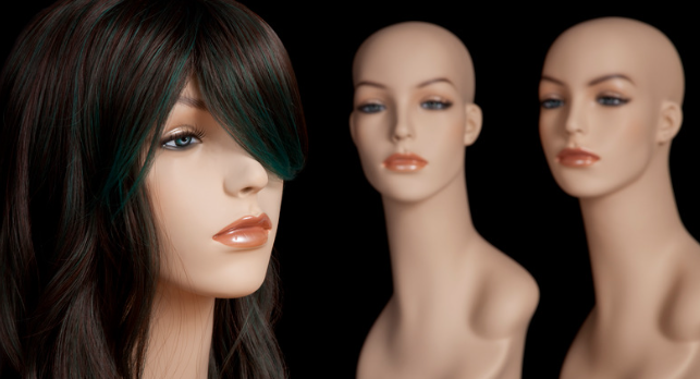 How to store your hair toppers: Use a wig mannequin head 